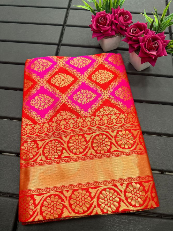 Kirti By Aab Soft Lichi Silk Wedding Wear Saree Wholesale Shop In Surat